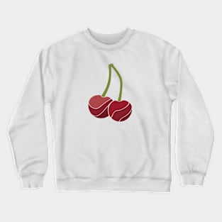 Cherries - Stylized Food Crewneck Sweatshirt